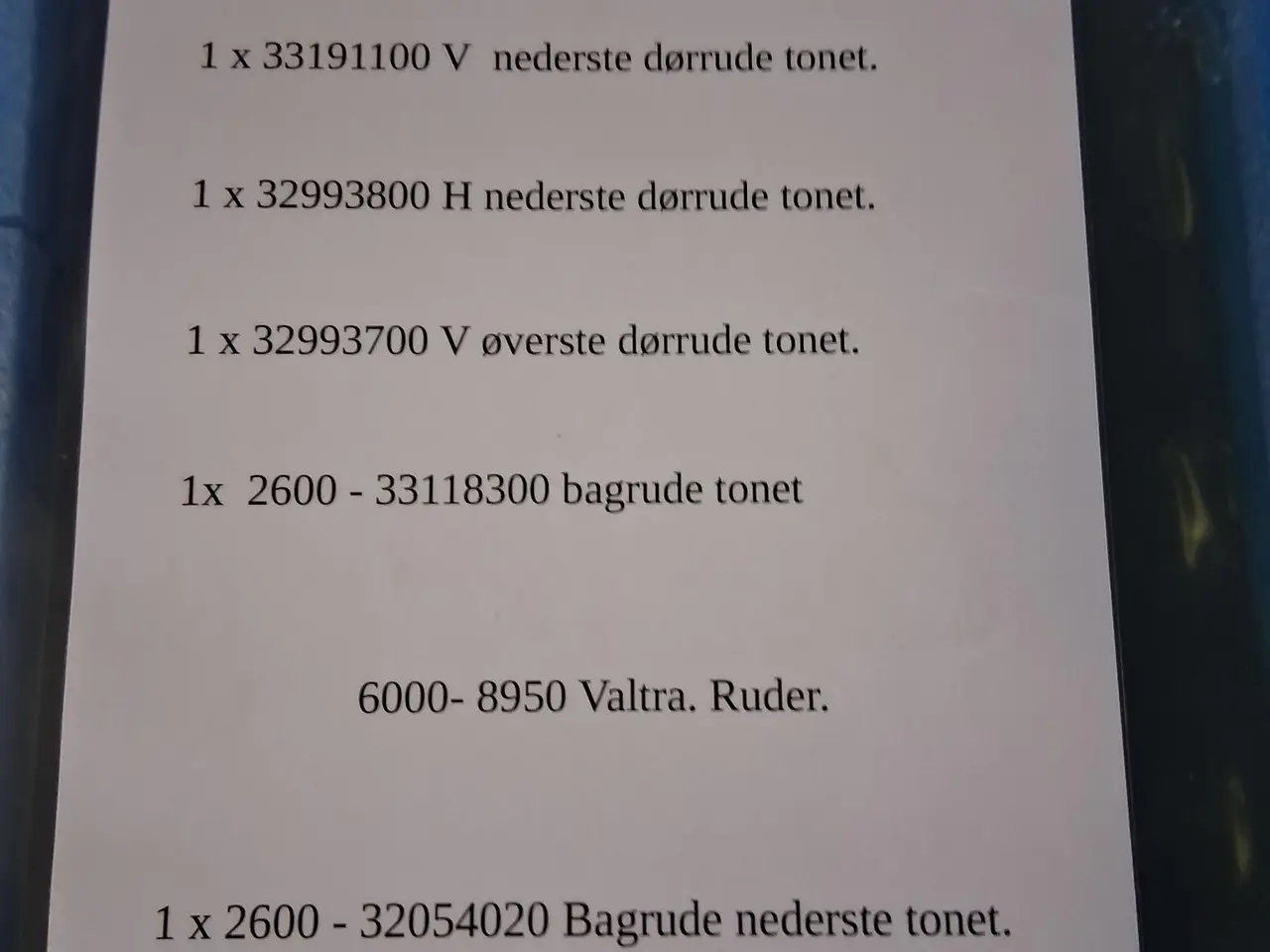Billede 6 - RUDER til  Valtra / Zetor. Giv et bud