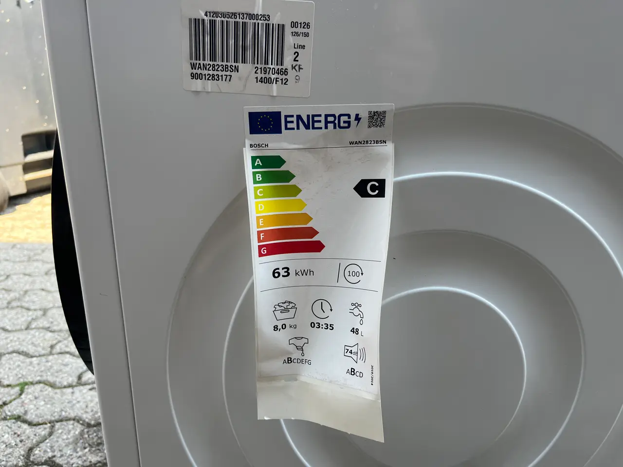 Billede 10 - Bosch Serie 4 Vaskemaskine WAN282B8SN