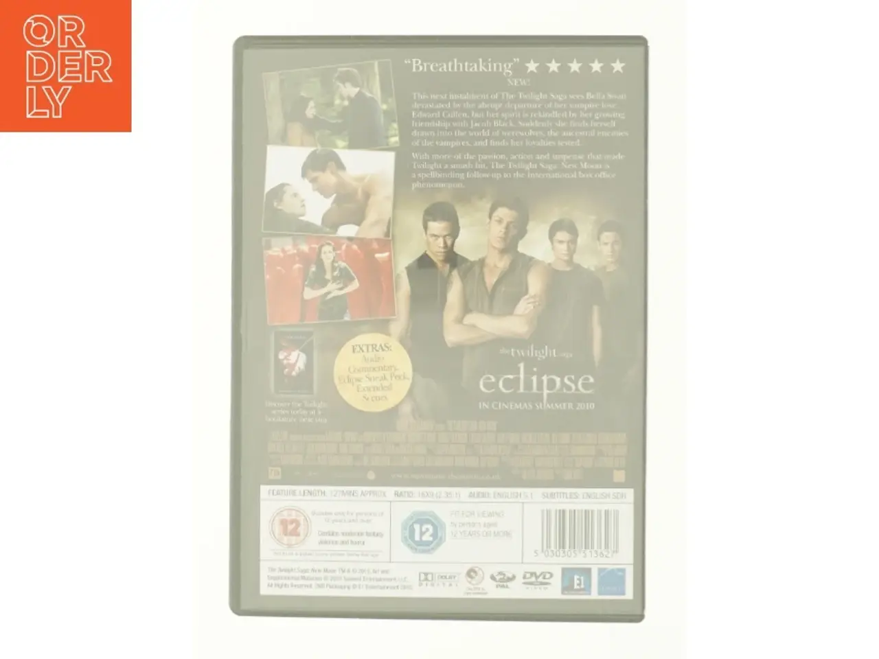 Billede 2 - The Twilight Saga: New Moon (Single Disc) fra DVD