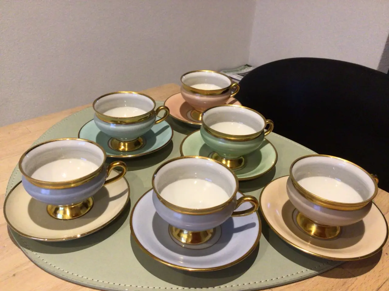Billede 1 - Moccakopper, Københavns porcellains maleri