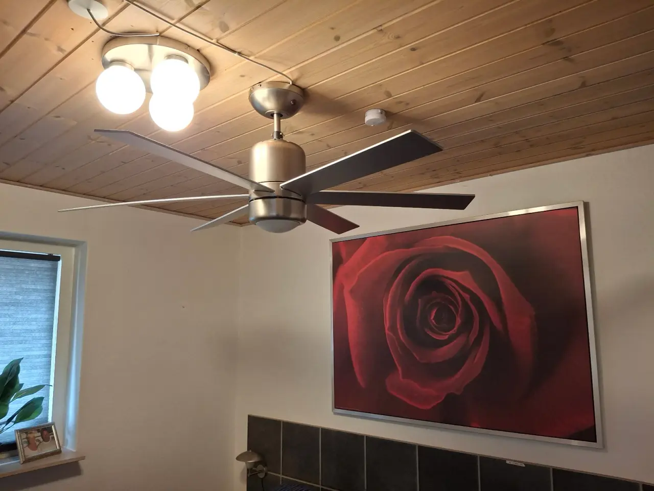 Billede 3 - Loftsventilator.kr.850.