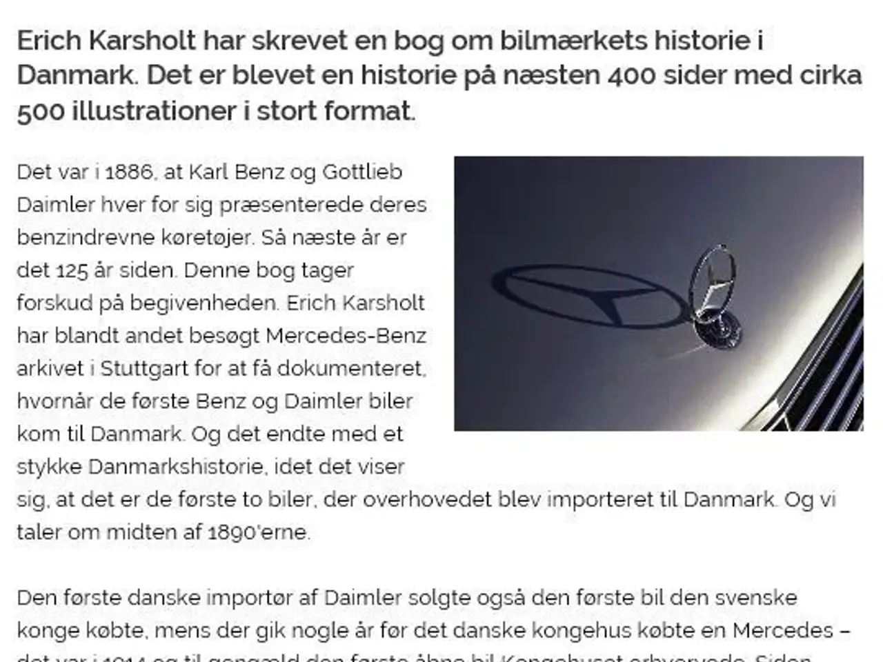 Billede 3 - Mercedes-Benz i Danmark