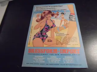 Pikant undertøjskatalog fra Dressform – Udg. 1970 