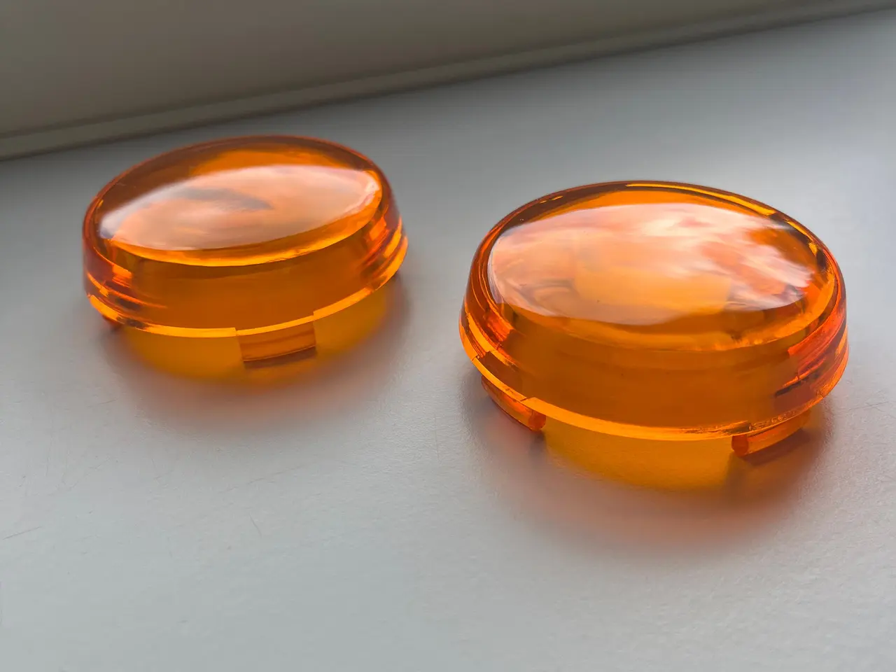 Billede 3 - Små blinklysglas til Harley-Davidson