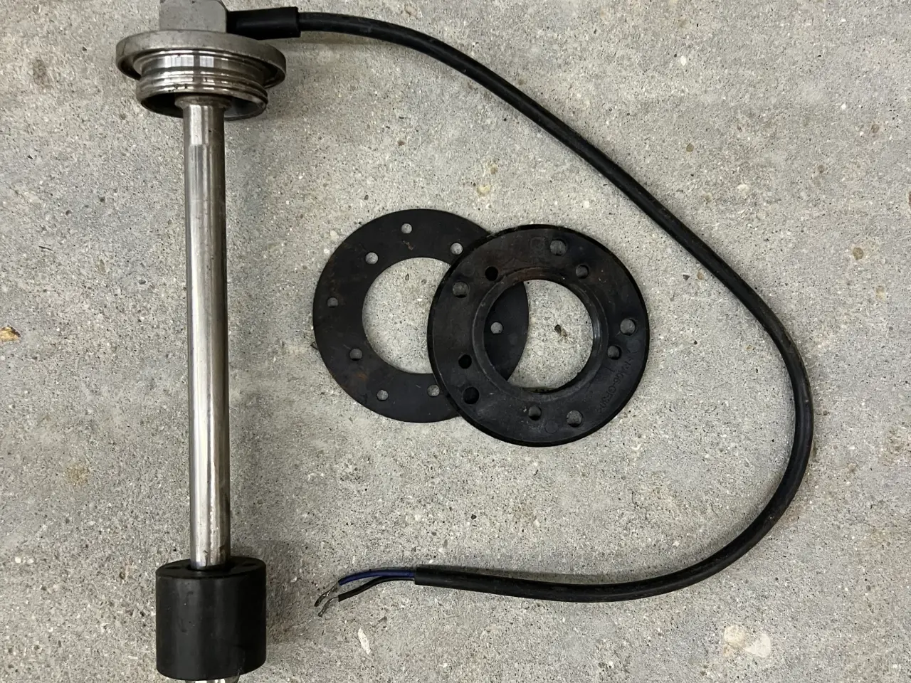 Billede 1 - Båd benzintank måler Niveauføler, 200 mm