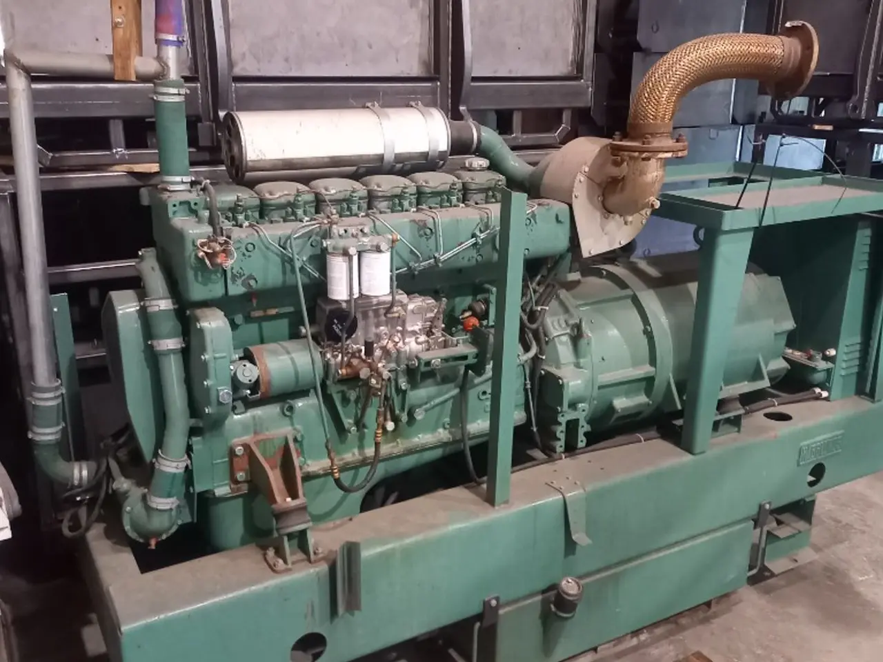 Billede 1 - HAEGGLUNDS 150KVA Diesel generator