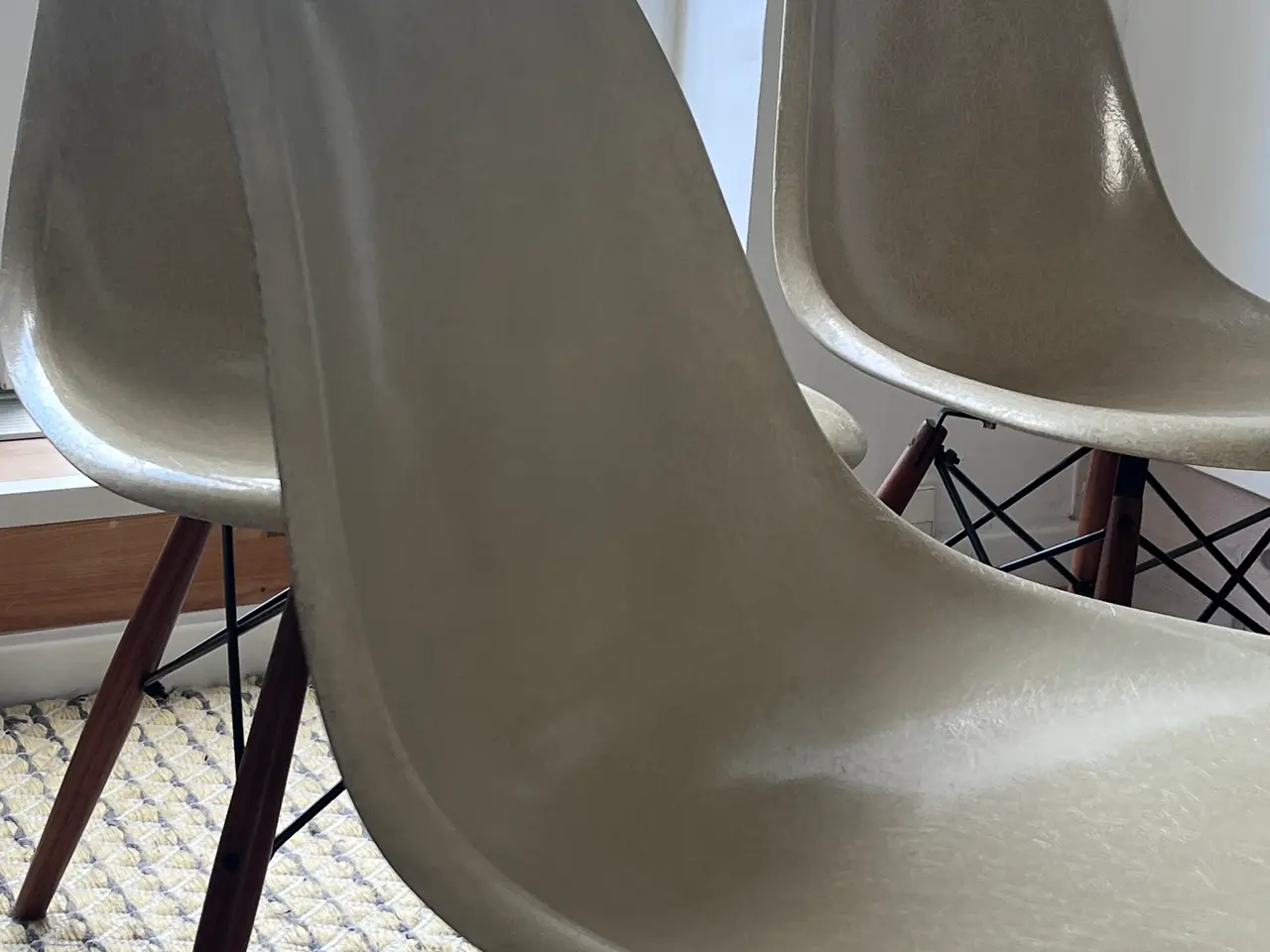 Billede 4 - 4 vintage Eames DSW stole
