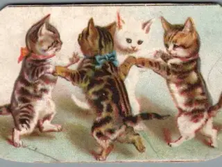 Takkekort ? - 1901 - Klippet !