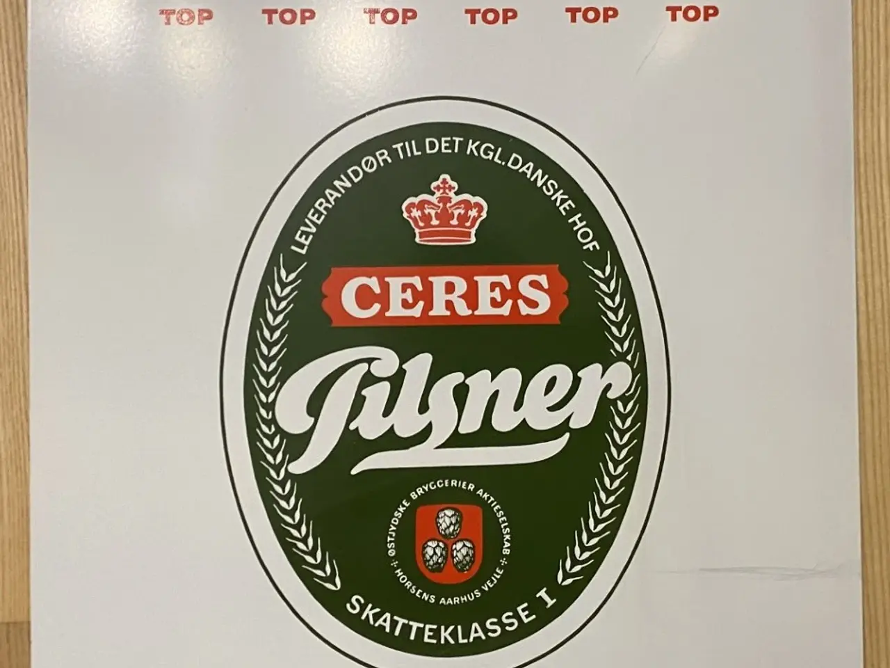 Billede 3 - To Ceres skilte i metal