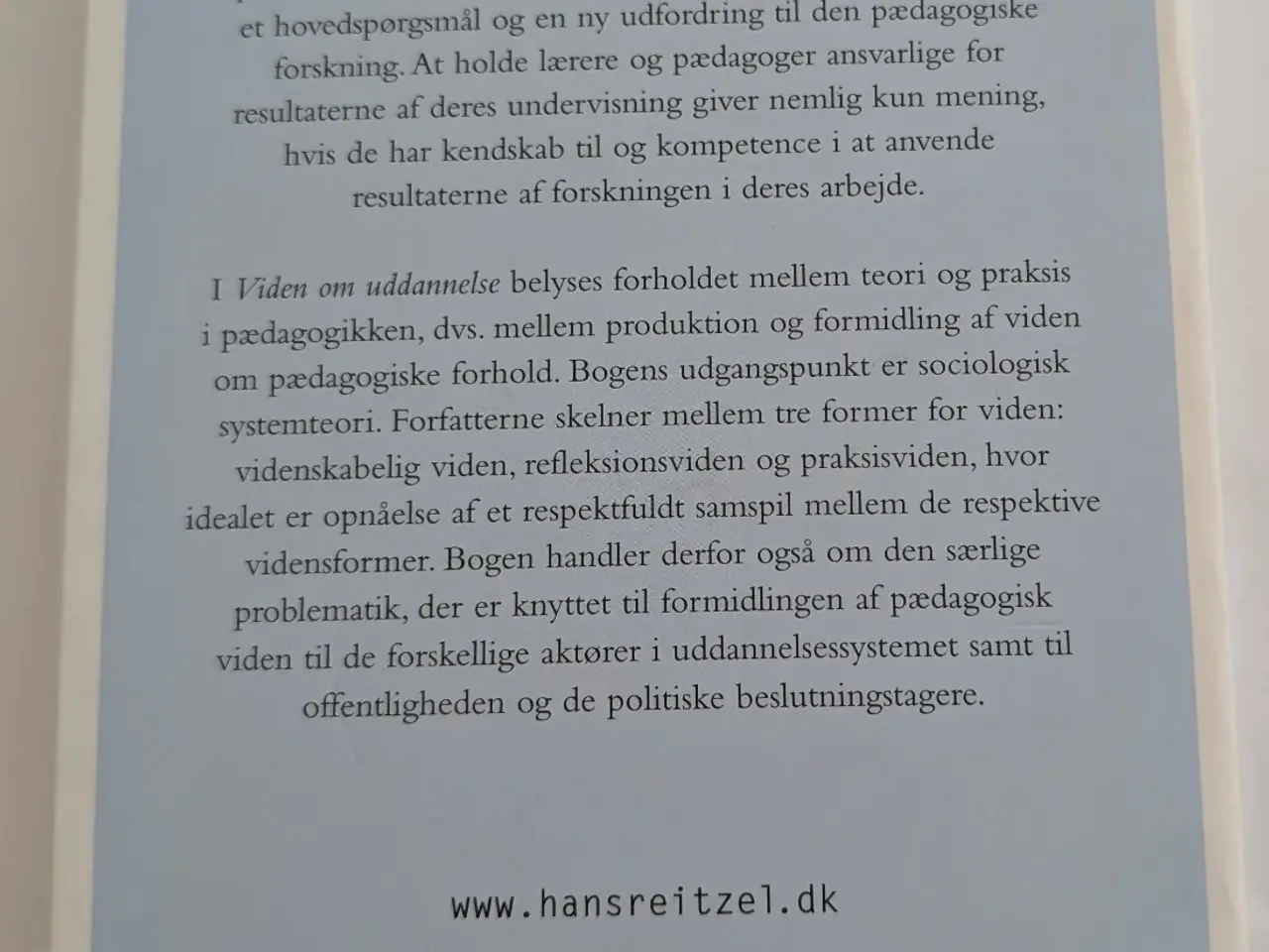 Billede 1 - Viden om uddannelse 