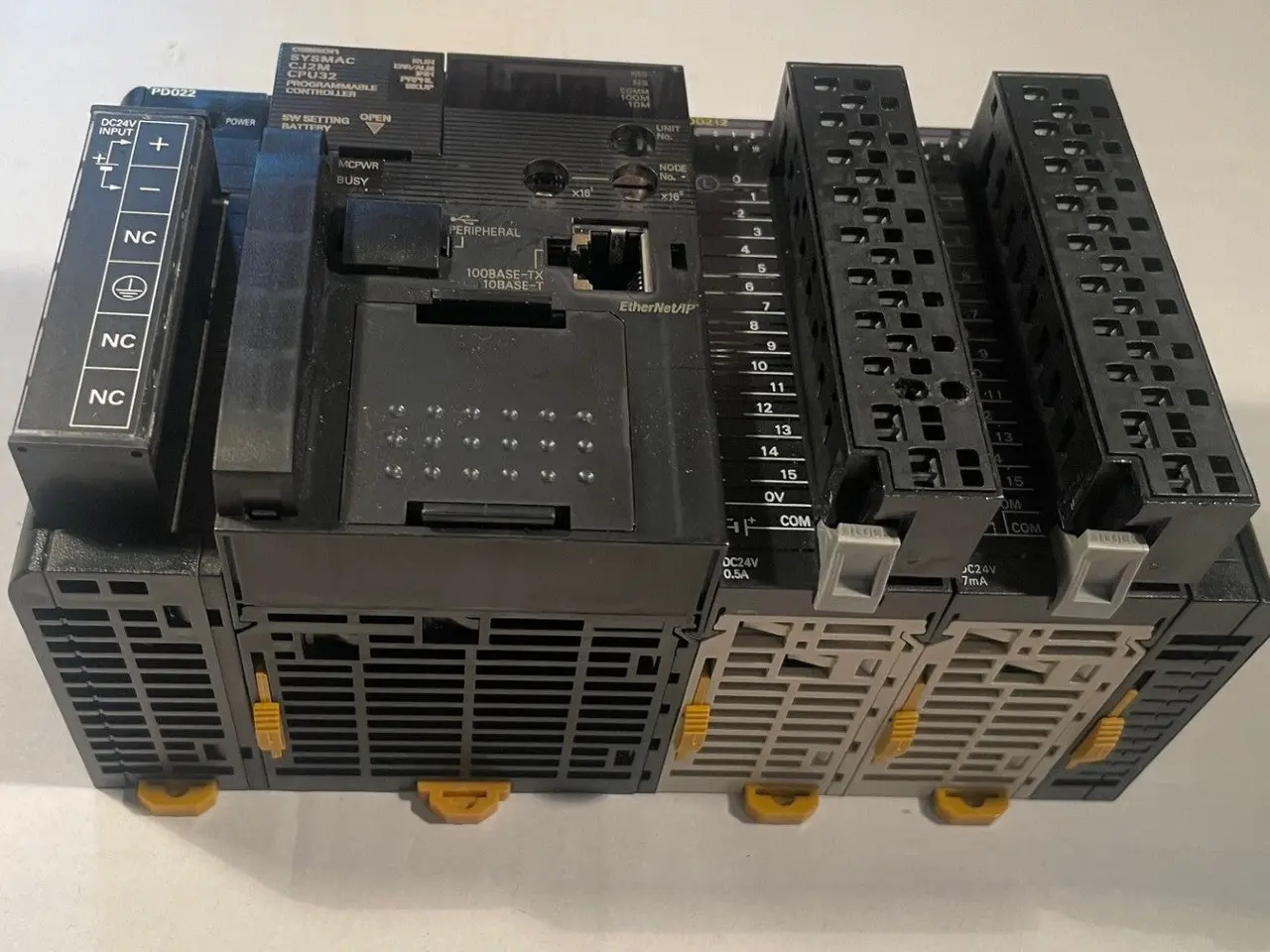 Billede 3 - Omron CJ2M-CPU32 PLC System med EtherNet/IP, OD212