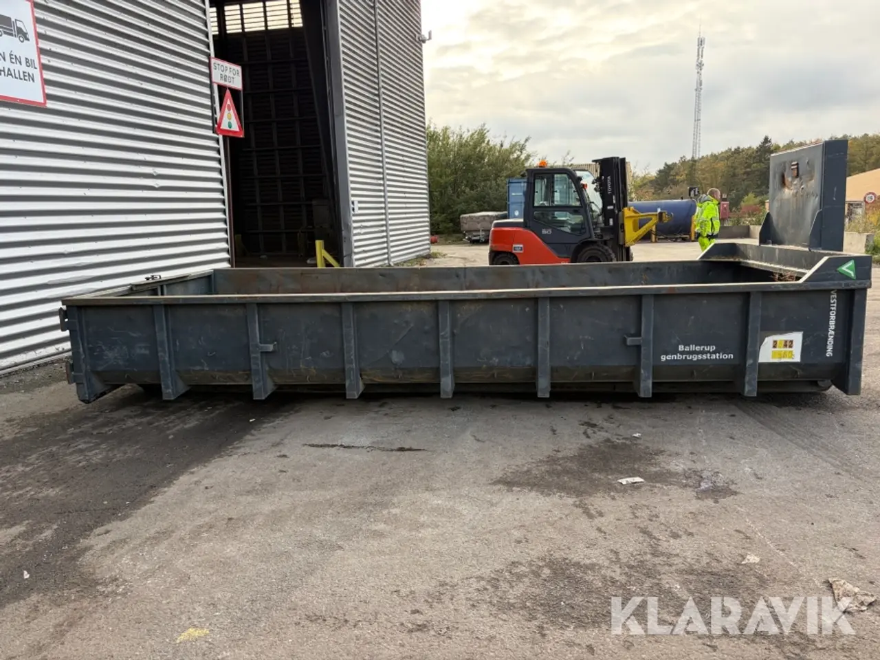 Billede 4 - Container JSK 10 m³ med kroghejs