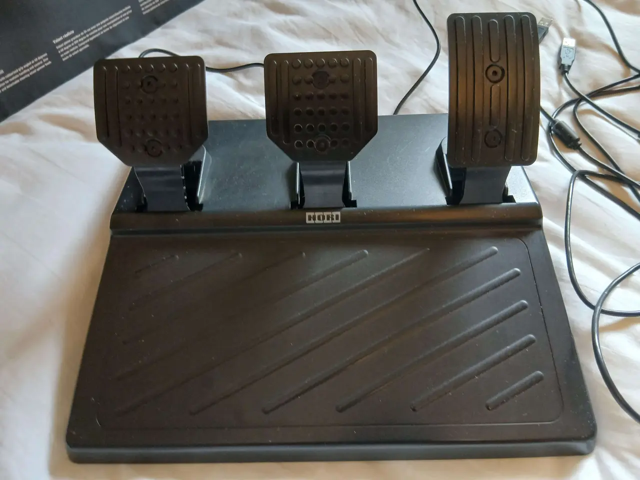 Billede 5 - hori rat og pedaler til farming simulator