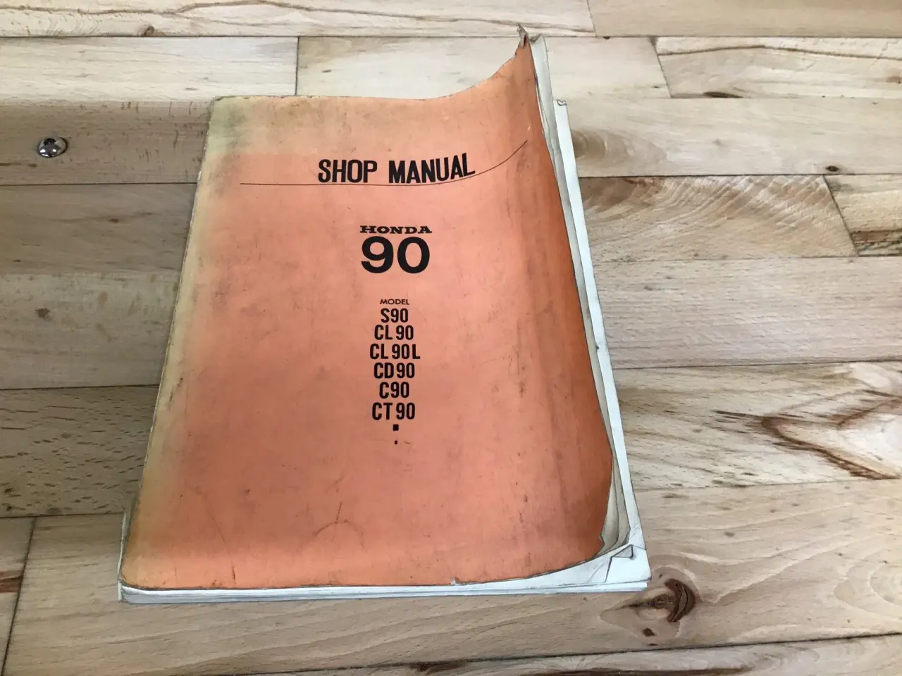 Billede 1 - Honda CL90 Shop manual