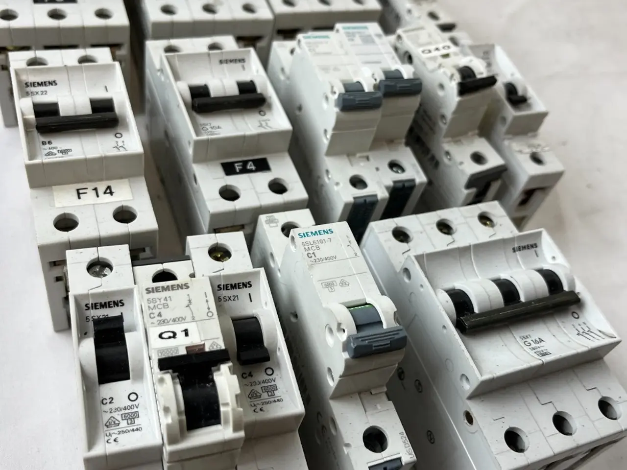 Billede 15 - Siemens 5SX2 5SL61 MCB Breaker parti C2 C4 C6 C10
