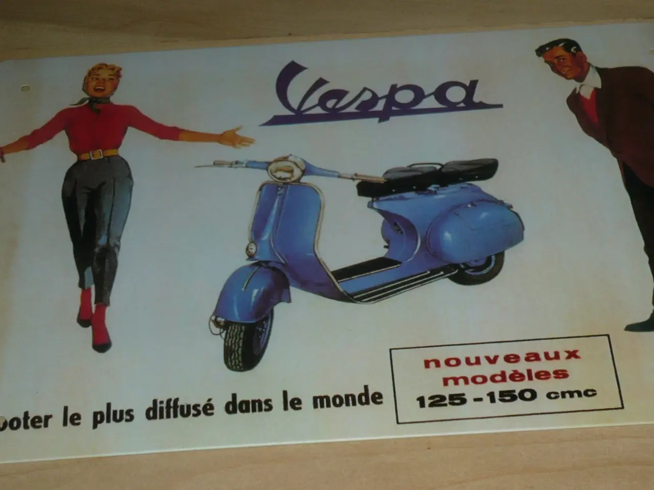 Billede 3 - ORIGINAL "Vespa" Skuldertaske