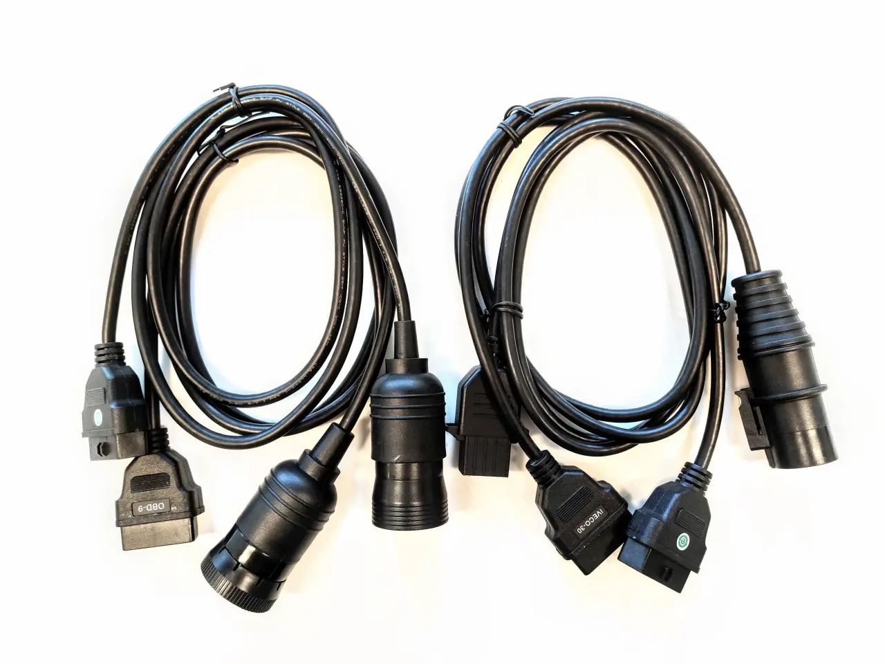 Billede 3 - Launch stiksæt for Lastbil og Bus (heavy duty engines) stiksæt i kuffert med OBD tilslutning