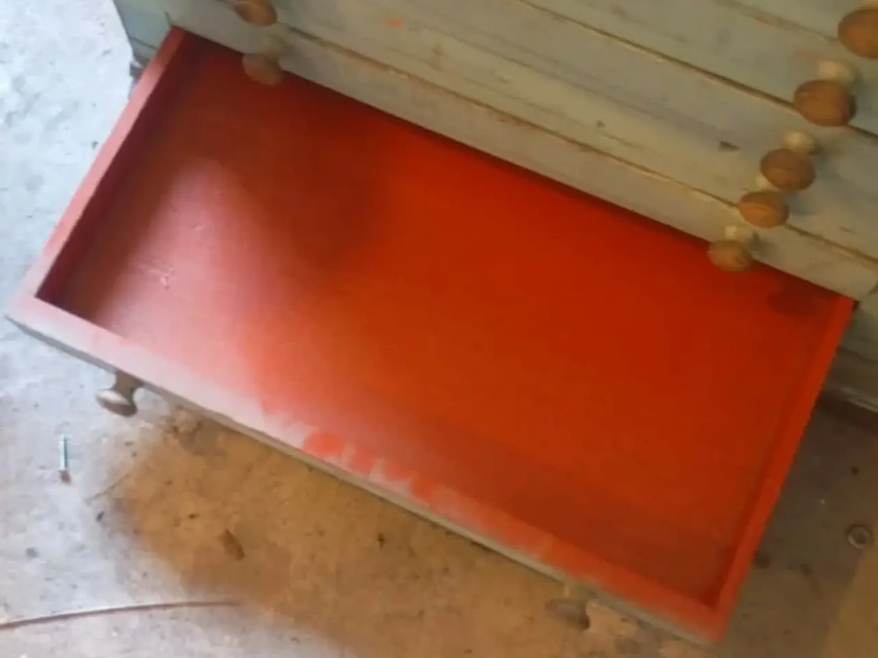 Billede 10 - Retro bord med skuffer kommode 