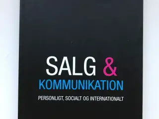 salg og kommunikation personligt socialt og intern
