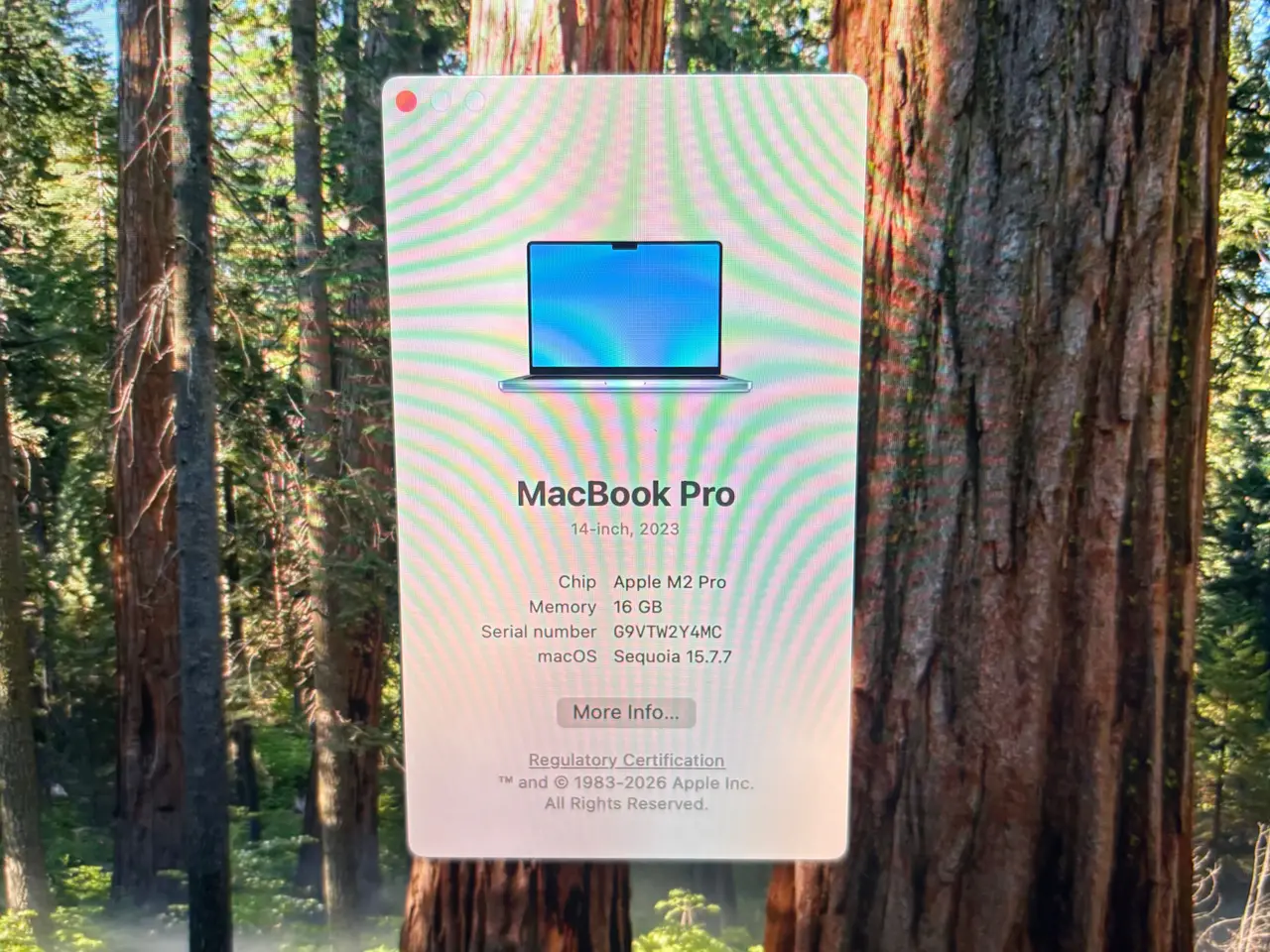 Billede 3 - Som ny: MacBook Pro 14" M2 Pro (16 GB RAM) – Flot 
