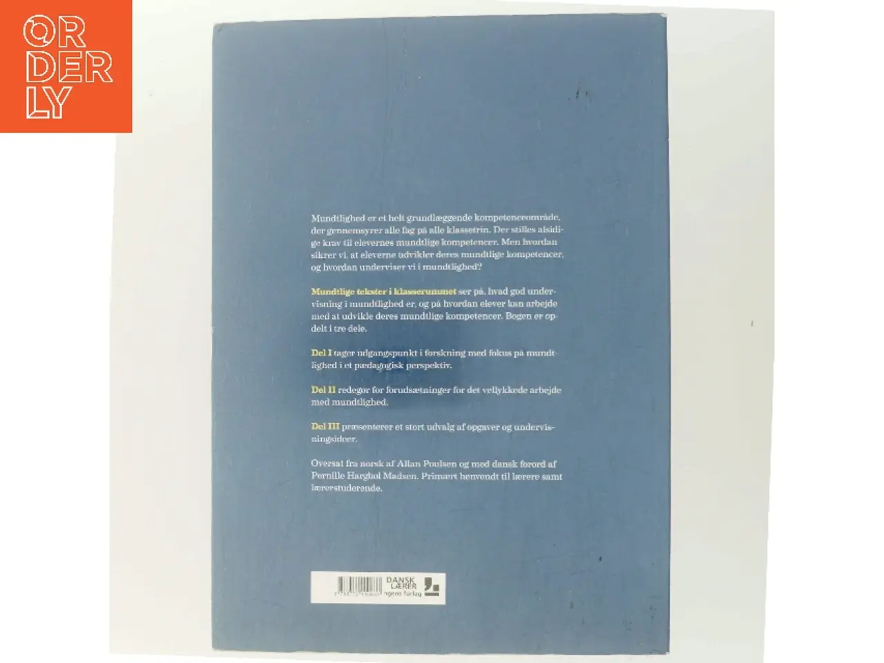 Billede 3 - Mundtlige tekster i klasserummet af Sylvi Penne (Bog)