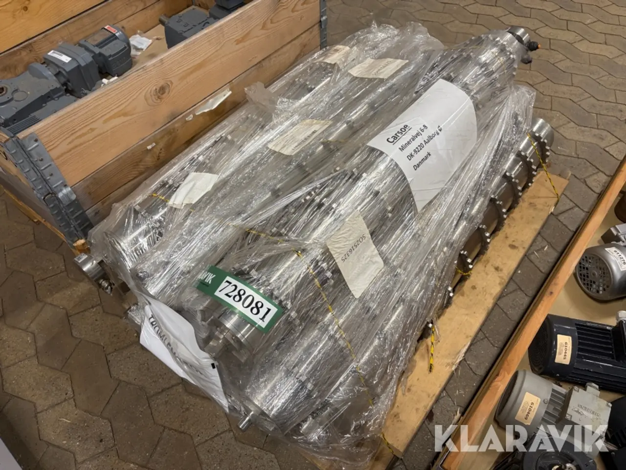 Billede 1 - Tromlemotor Rulmeca 138 LS 1 styk Palle (10 styk)
