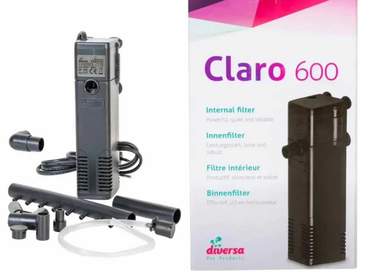 Billede 1 - Claro 600 Internt Filter 600 l/t til Akvarier 