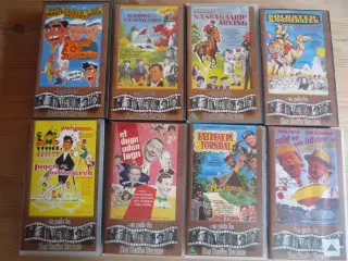 Gamle danske film VHS