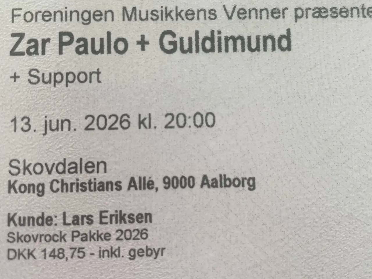 Billede 2 - Zar Paulo + Guldimund