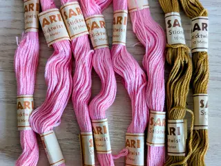 Sari sticktwist broderigarn - Pose 12
