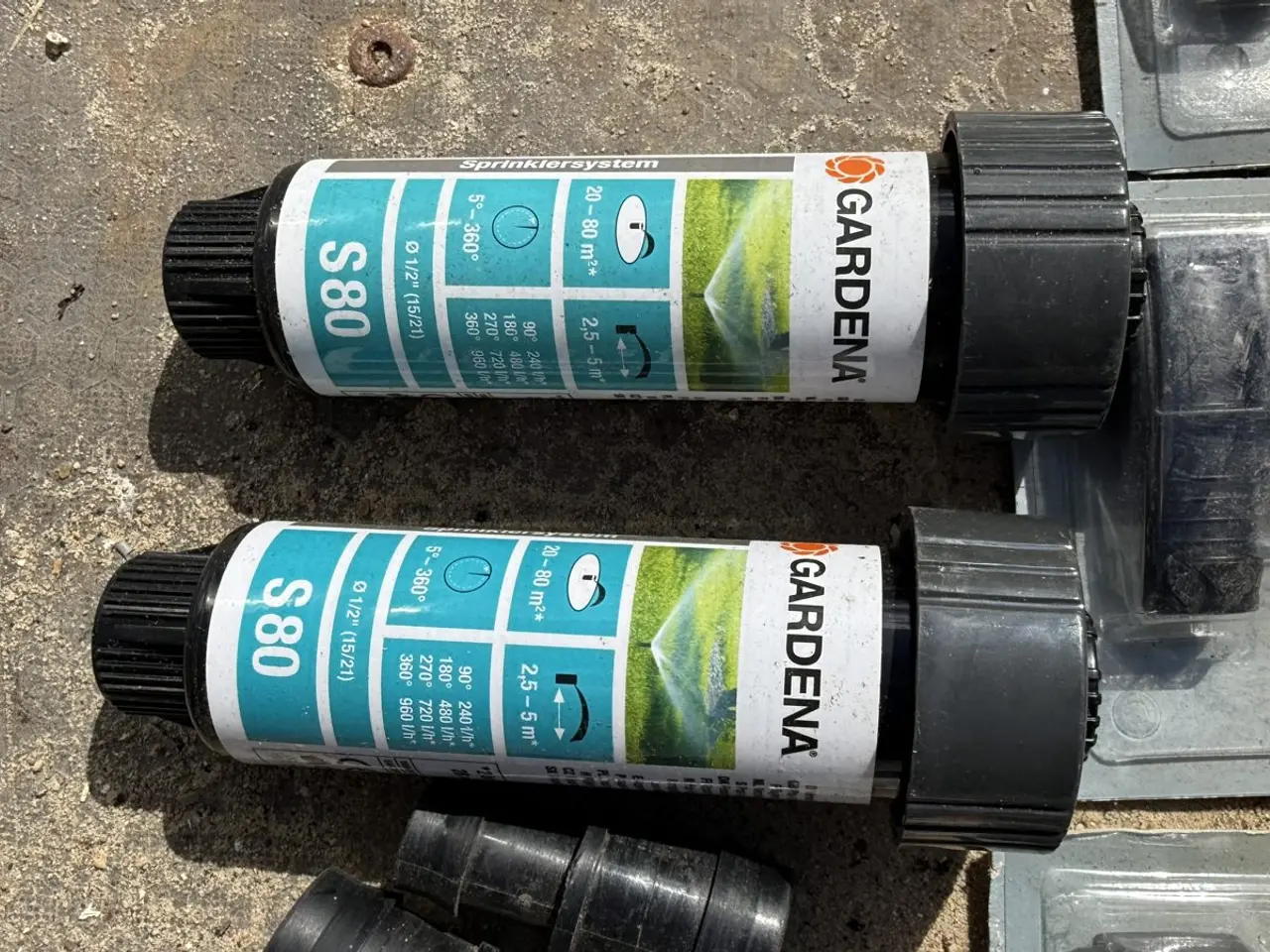 Billede 3 - Gardena Sprinkler-System – pop-up og dele