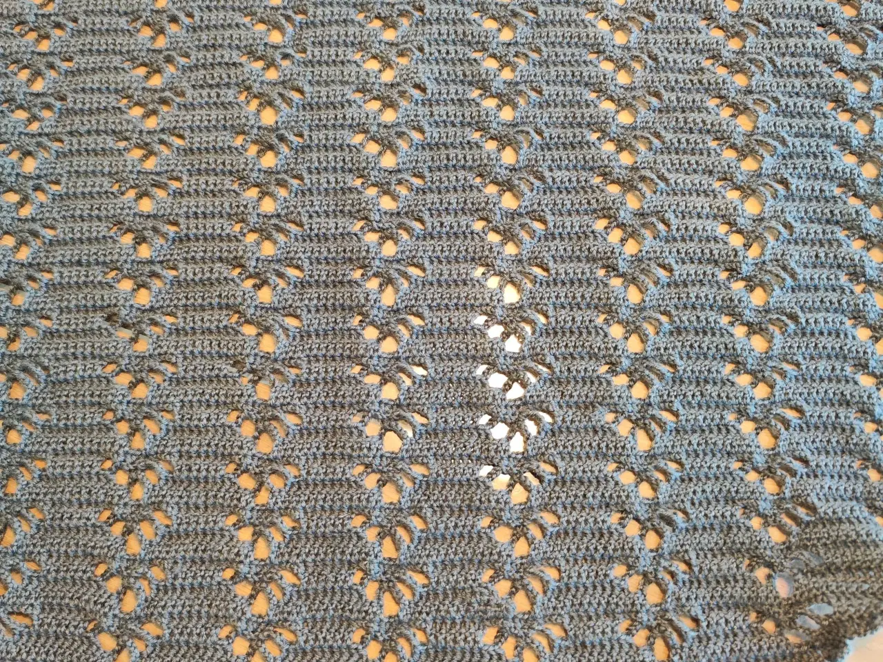 Billede 2 - Sjal, homemade. Dropsdesign.