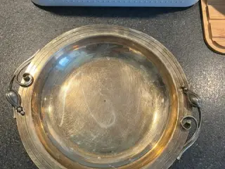 Smukt vintage skønvirke-fad fra Harrison Fisher, S