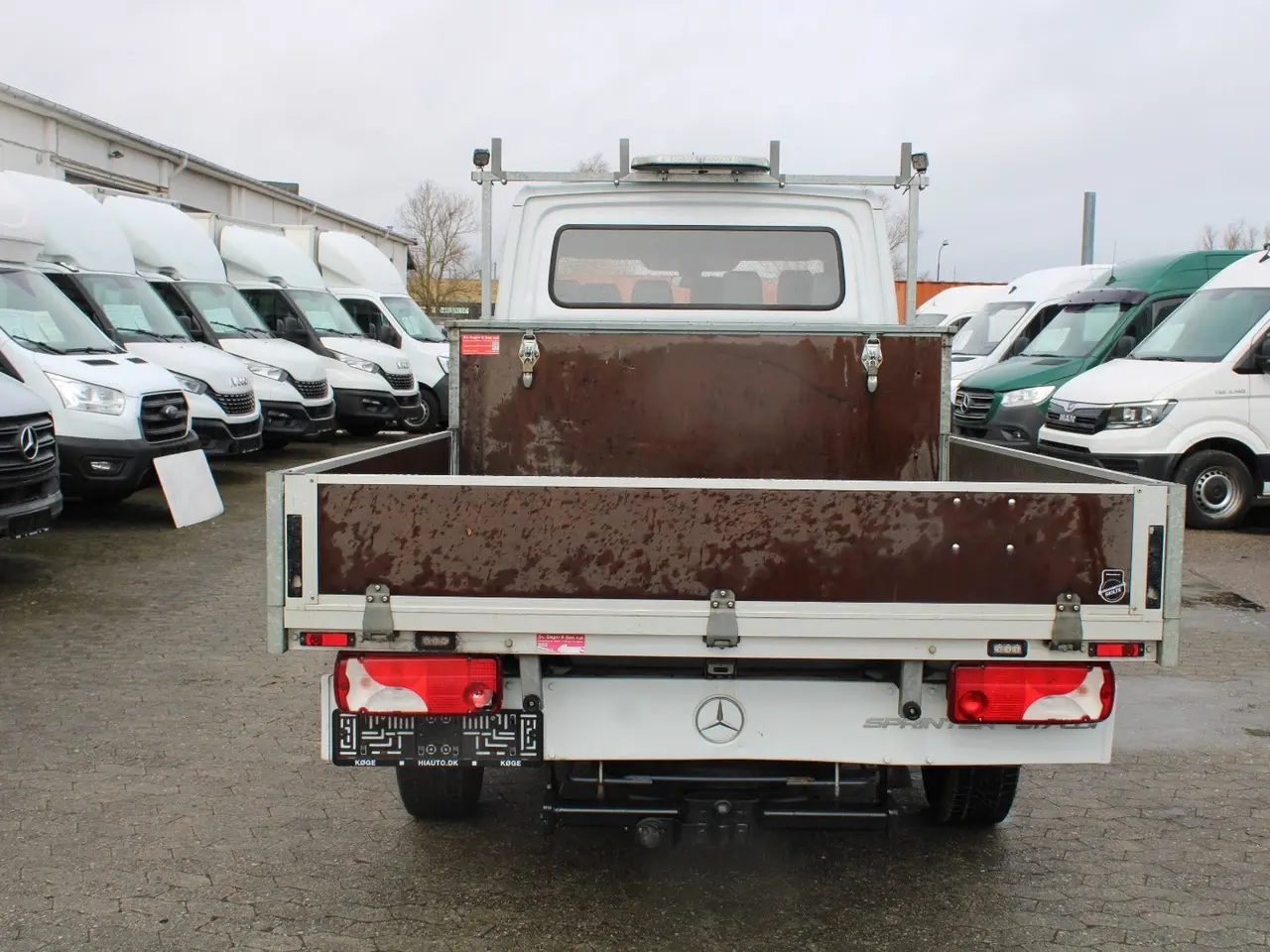 Billede 10 - Mercedes Sprinter 317 2,0 CDi A3 Mandskabsvogn m/lad aut. RWD