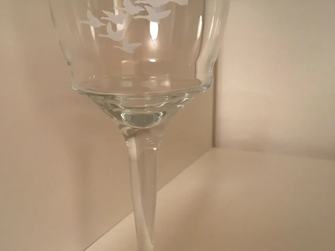 Billede 2 - Svanestellet glas