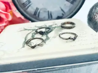 4 stk. børne ringe