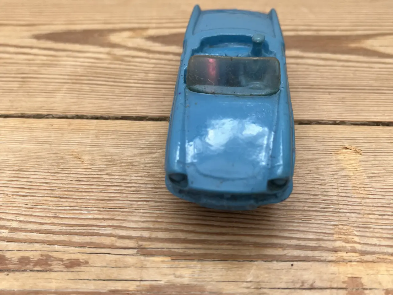 Billede 4 - Blå linol modelbil fra Norge