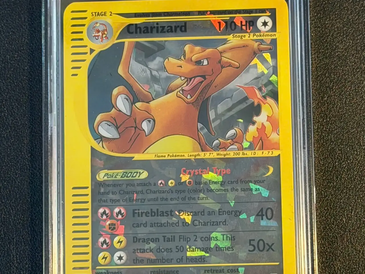 Billede 2 - Pokémon Charizard #9/12 – Box Topper – 2003 Skyrid