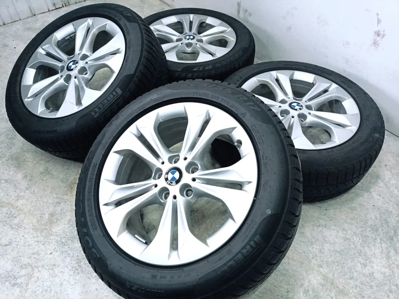 Billede 2 - 5x112 17" ET52 nav 66,6ø BMW vintersæt inkl.TPMS
