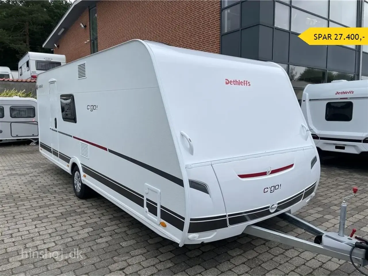 Billede 1 - 2023 - Dethleffs C´GO 565 FMK   Dethleffs C&amp;amp;amp;amp;apos;GO 565 FMK 2023 fra Hinshøj Caravan A/S