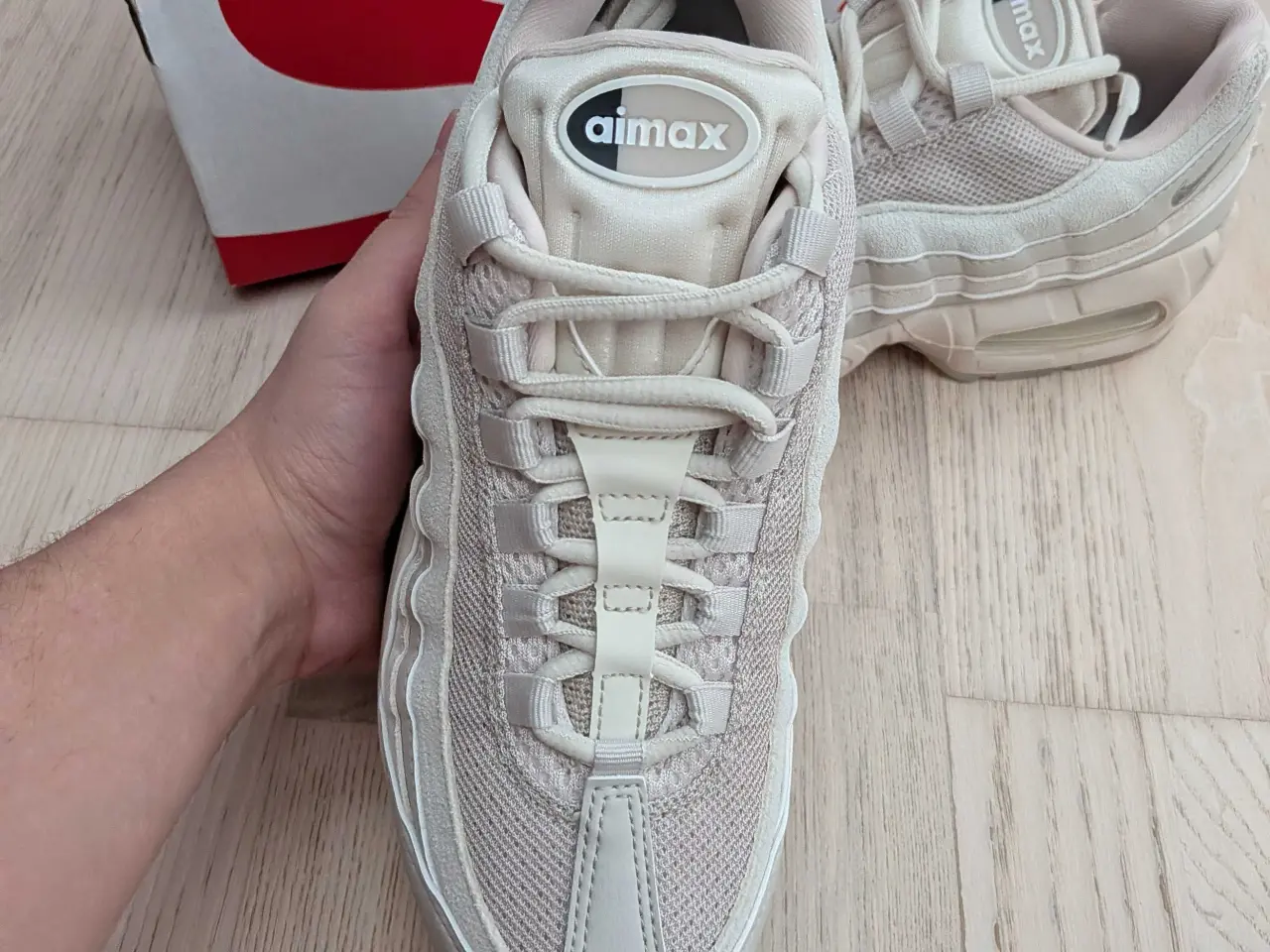 Billede 3 - Nike Air Max 95 Big Bubble Soft Pearl
