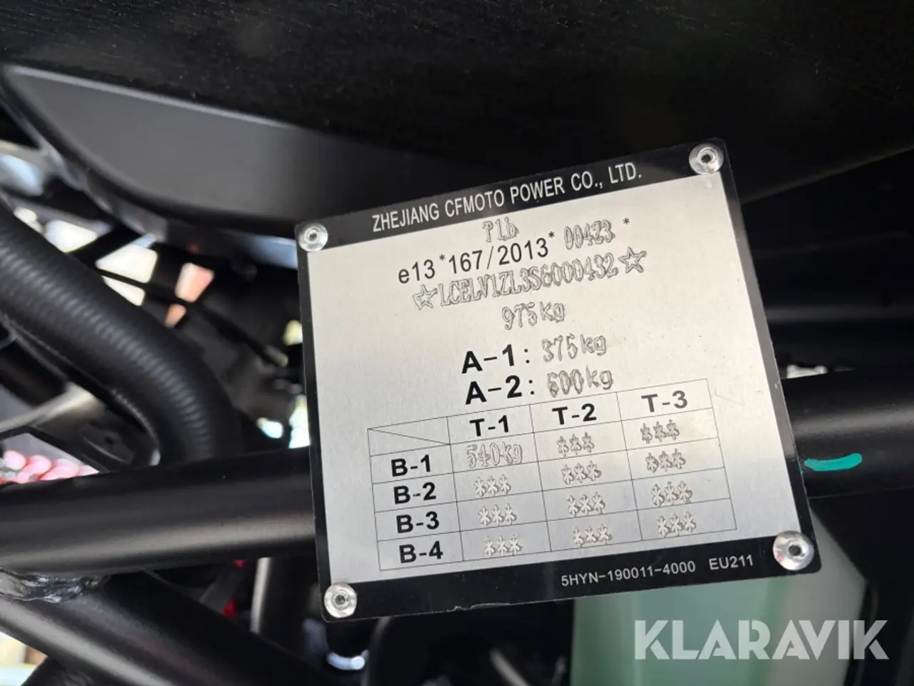Billede 5 - Terrængående køretøj CFMOTO CF1000UTR-6 ZFORCE