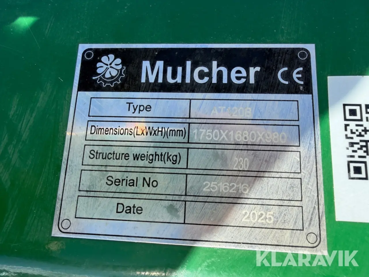 Billede 10 - Slagleklipper til ATV DK-TEC SAVATV12015 / ATV120B