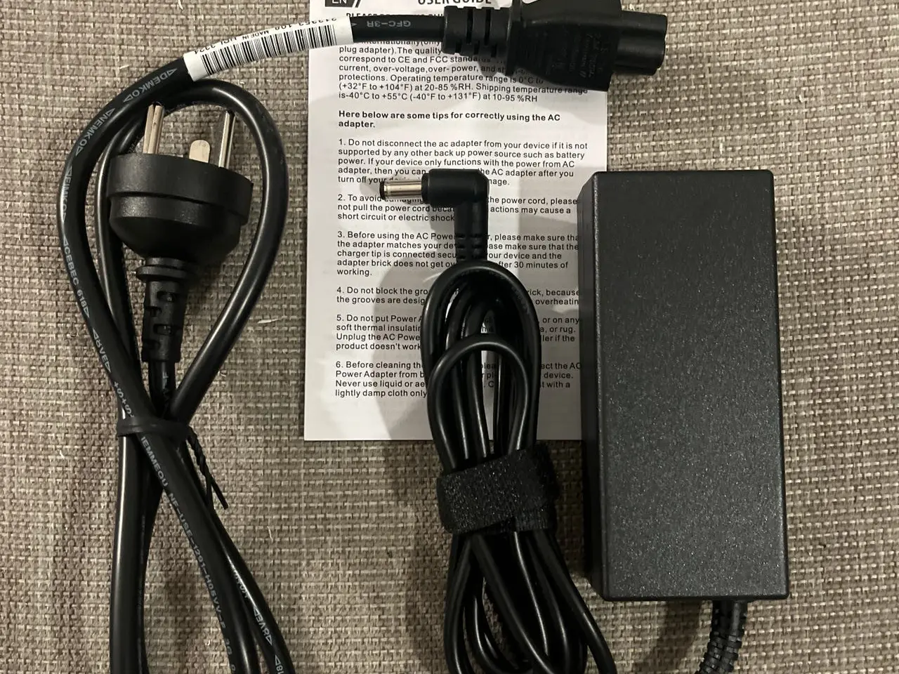 Billede 1 - Asus oplader 65W 5,5mm