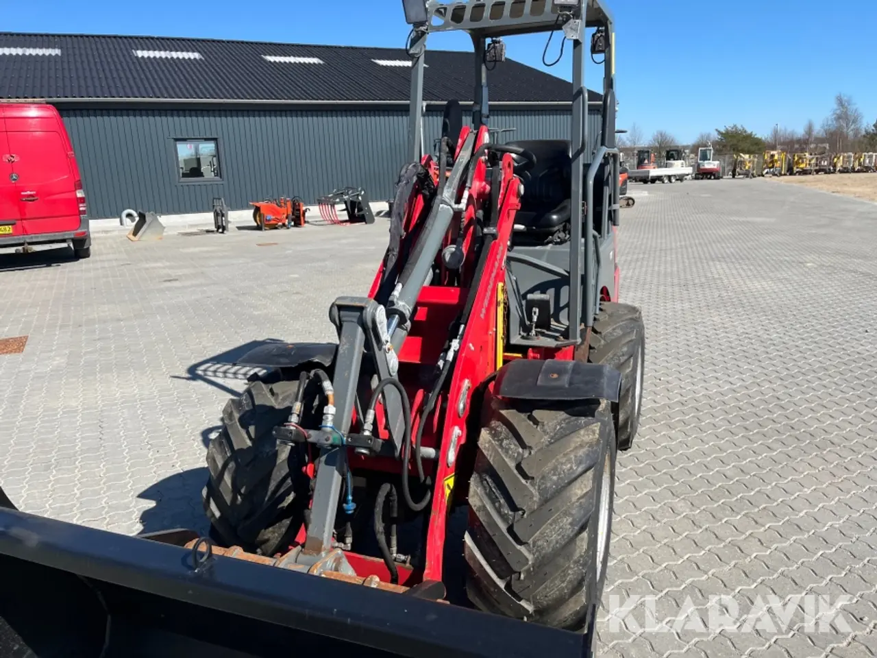 Billede 8 - Minilæsser Weidemann 1160 plus med skovl
