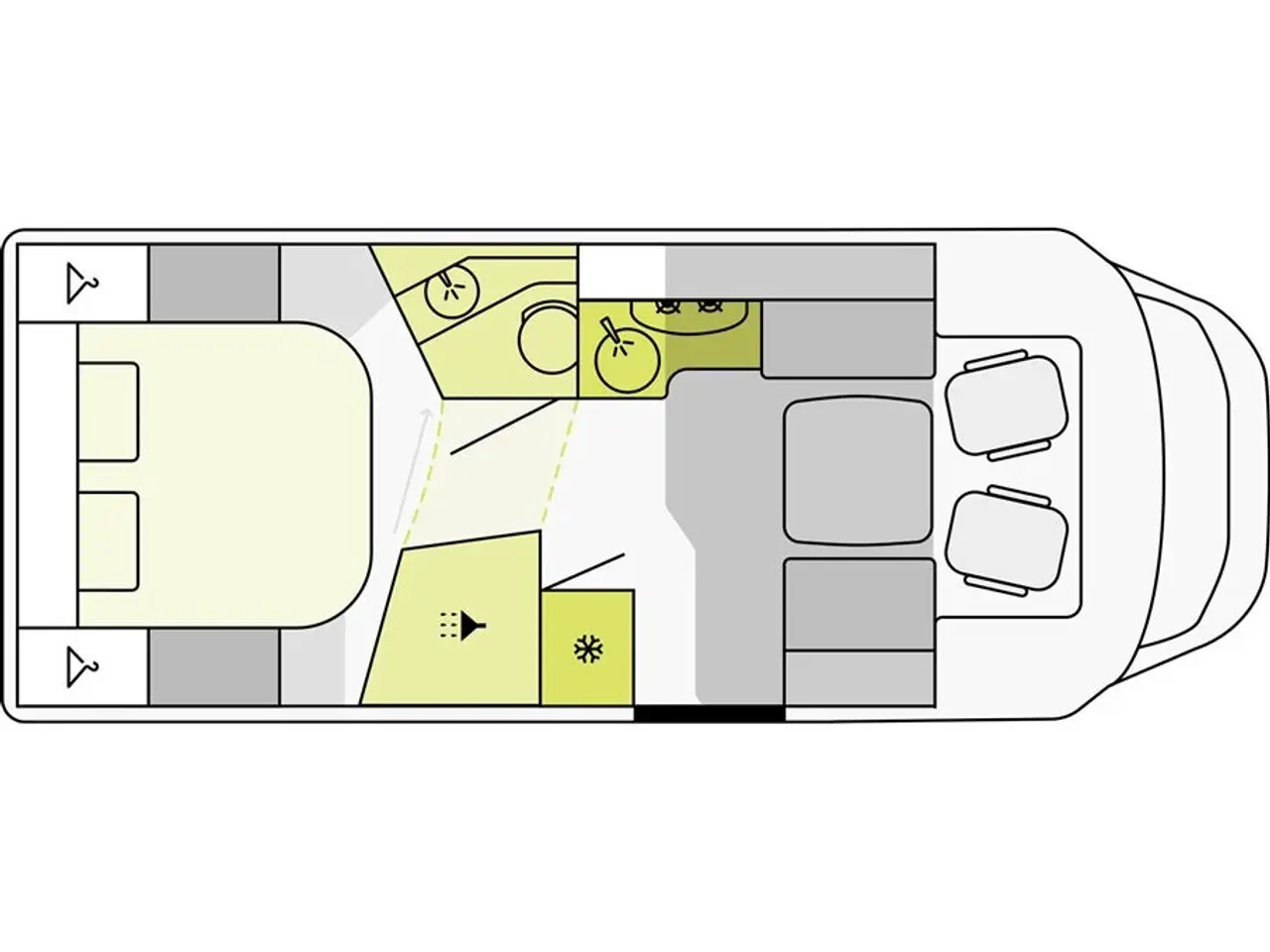 Billede 35 - 2025 - Etrusco T 7400 QBC Aut.   Drømmeautocamperen: Etrusco By Hymer – Komfort og Luksus i Én Pakke