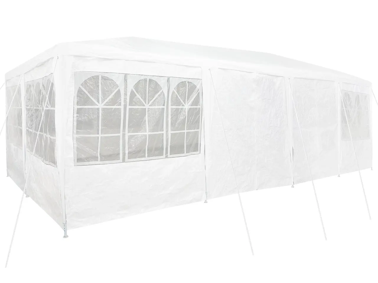 Billede 6 - Party Tent Hvid 800 x 400 x 266 cm Polyester og Stål