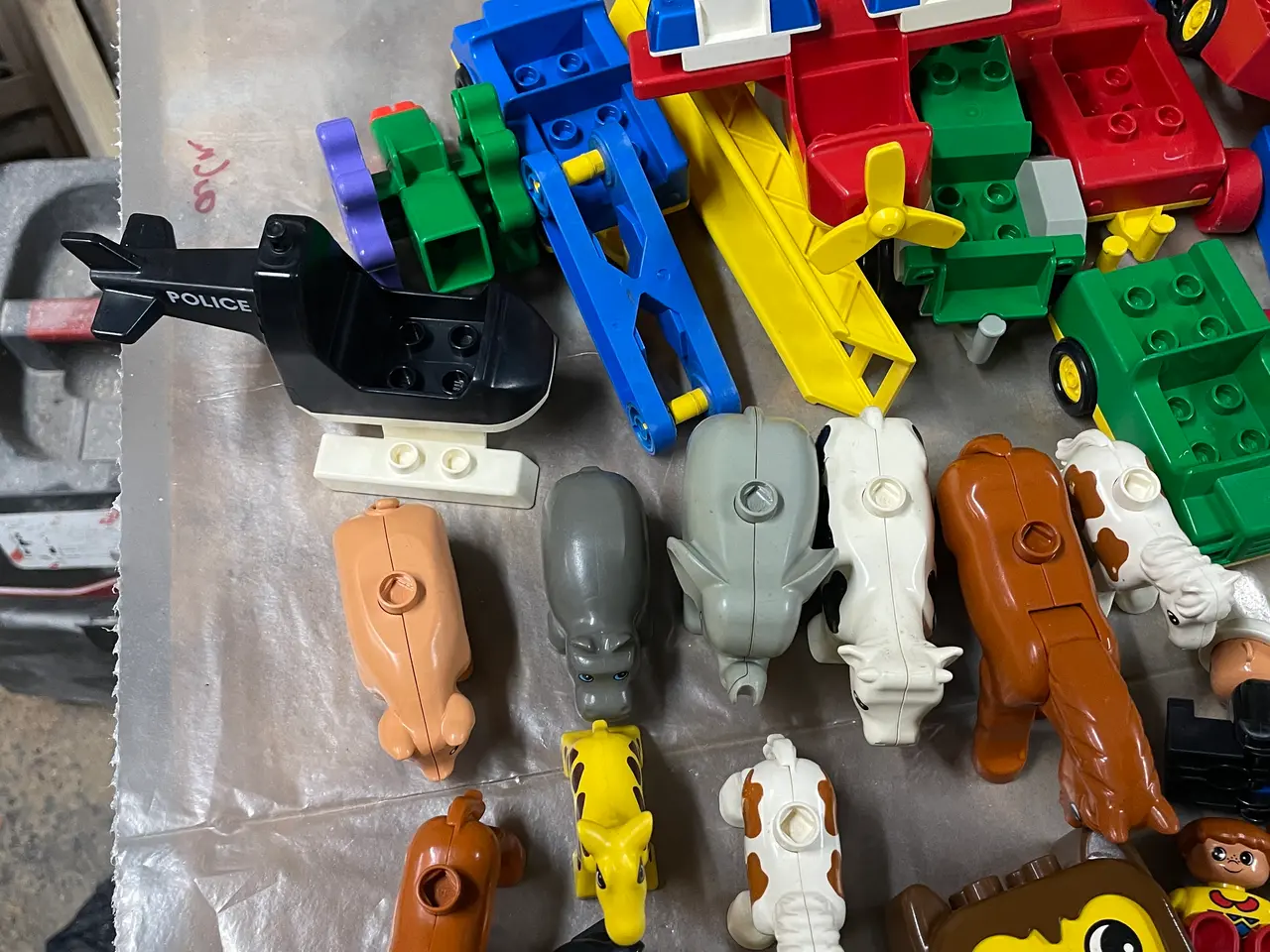 Billede 5 - duplo klodser figurer mm