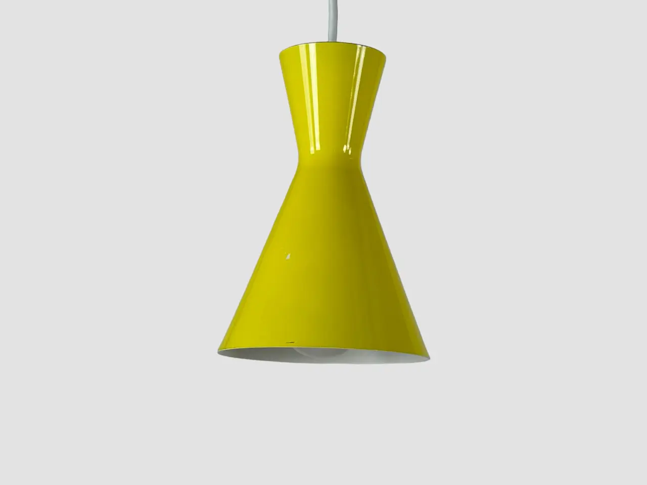 Billede 1 - Danish Lighting Christiansen Lampe – Gul H 19 cm