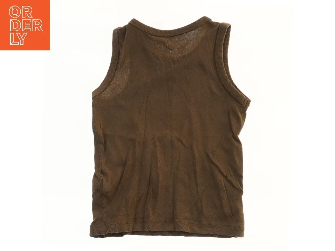 Billede 2 - Ærmeløs brun top fra H&M (str. 98)